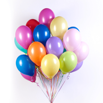 Balony Gemar pastelowy kolor z helem cena za 1 sztukę